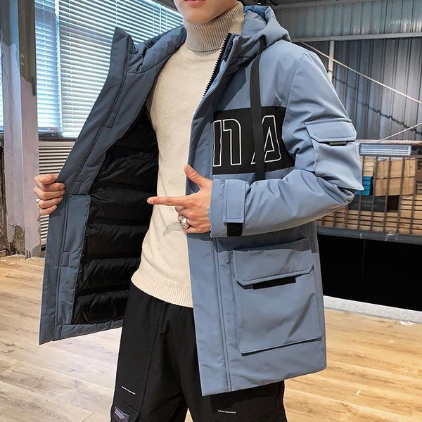 2020 new fashion multi-pockets hooded windbreaker men's winter warm jacket thick long parka coat1, Black
2020 new fashion multi-pockets hooded windbreaker men's winter warm jacket thick long parka coat1, Black