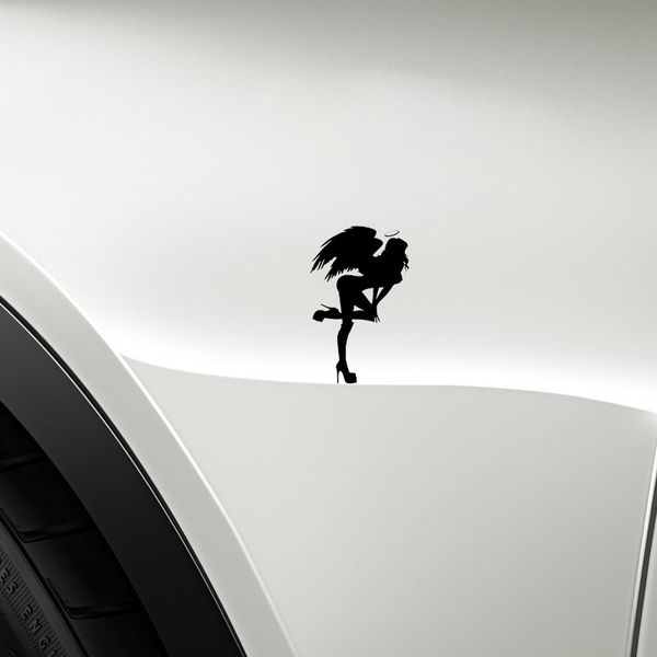 and kind angel girl car sticker cover body senior design car fashion sticker personality sticker, 14cm*9cm
and kind angel girl car sticker cover body senior design car fashion sticker personality sticker, 14cm*9cm
