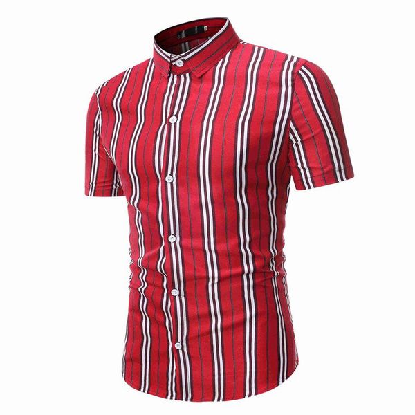 stripe shirts men 2020 fashion stand collar short sleeved summer casual men shirt camisa masculina mens dress shirts plus size, White;black
stripe shirts men 2020 fashion stand collar short sleeved summer casual men shirt camisa masculina mens dress shirts plus size, White;black