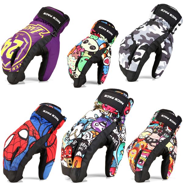 children winter warm skiing boys girls sports waterproof windproof snow bicycle riding snowboard ski gloves kids, Blue;gray
children winter warm skiing boys girls sports waterproof windproof snow bicycle riding snowboard ski gloves kids, Blue;gray