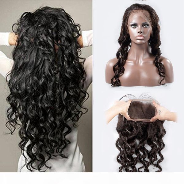 360 lace frontal 130% density loose wave pre plucked lace frontal with baby hair brazilian human virgin hair for black women natural color, Black;brown
360 lace frontal 130% density loose wave pre plucked lace frontal with baby hair brazilian human virgin hair for black women natural color, Black;brown