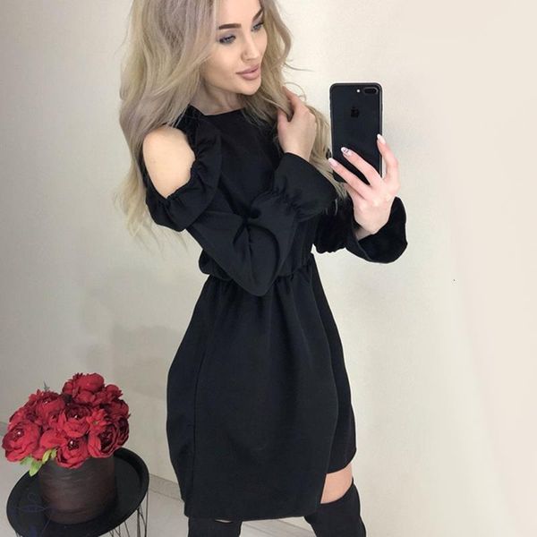 christmas elastic waist vintage party dress long sleeve stand collar ruffles loose dress hollow out women mini dress 2021, Black;gray
christmas elastic waist vintage party dress long sleeve stand collar ruffles loose dress hollow out women mini dress 2021, Black;gray