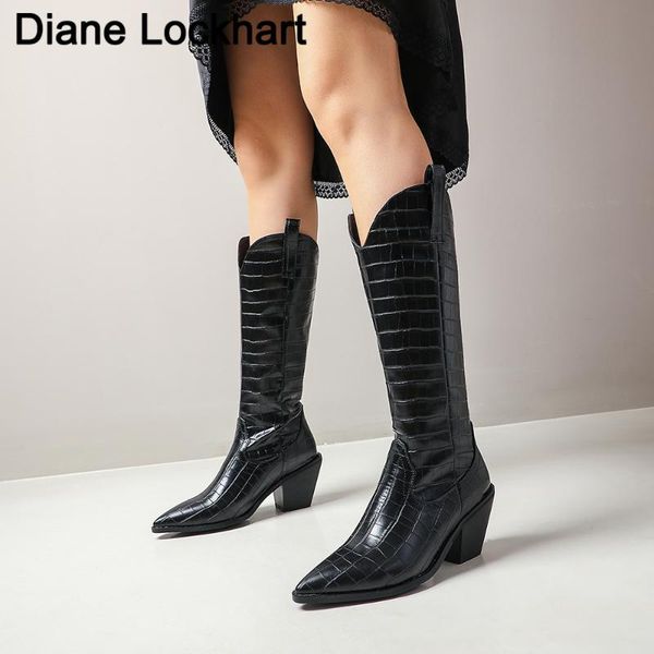 дизайнер нового knee high cowboy boots женщина с теснением острого нос западного пастушка сапоги женщина коренастых клинья загрузка runway 4, Black
дизайнер нового knee high cowboy boots женщина с теснением острого нос западного пастушка сапоги женщина коренастых клинья загрузка runway 4, Black