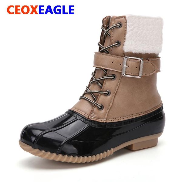 boots winter women keep warm mid-calf waterproof snow lace-up comfortable ladies chaussures femme, Black
boots winter women keep warm mid-calf waterproof snow lace-up comfortable ladies chaussures femme, Black