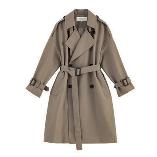 2021 new autumn with belt women clothes khaki coat feminino harajuku abrigo mujer long trench femme l47g, Tan;black
2021 new autumn with belt women clothes khaki coat feminino harajuku abrigo mujer long trench femme l47g, Tan;black