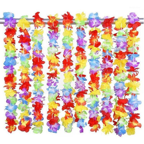decorative flowers & wreaths 5pcs hawaiian artificial leis garland necklace fancy dress party hawaii beach fun diy decoration1
decorative flowers & wreaths 5pcs hawaiian artificial leis garland necklace fancy dress party hawaii beach fun diy decoration1