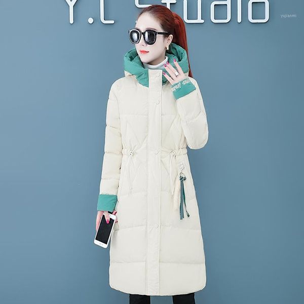 women solid hooded down coat 2019 new korean winter fashion splice collect waist zipper pockets slim thickening long outerwear1, Black
women solid hooded down coat 2019 new korean winter fashion splice collect waist zipper pockets slim thickening long outerwear1, Black
