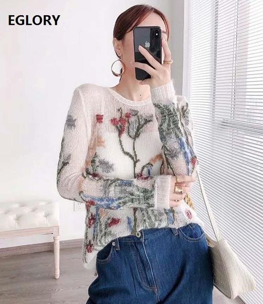 2021 autumn winter pullovers and sweaters women vintage jacquard patterns knitting long sleeve casual soft thin knitwear lady, White;black
2021 autumn winter pullovers and sweaters women vintage jacquard patterns knitting long sleeve casual soft thin knitwear lady, White;black