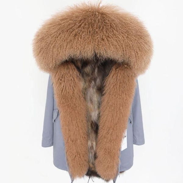 natural wool fur jacket coat winter female fashion natural raccoon fur lined coat1, Black
natural wool fur jacket coat winter female fashion natural raccoon fur lined coat1, Black
