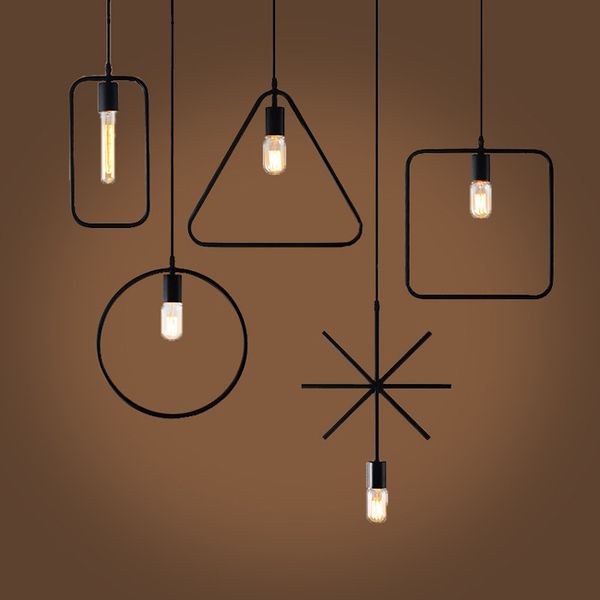 modern european and american iron art creative restaurant coffee shop retro geometry chandelier rectangle square triangle meter shape
modern european and american iron art creative restaurant coffee shop retro geometry chandelier rectangle square triangle meter shape
