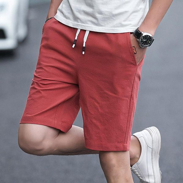 casual shorts men's fashion summer trend loose cotton pants 5-point pants beach wear pure color 5-point outside, White;black
casual shorts men's fashion summer trend loose cotton pants 5-point pants beach wear pure color 5-point outside, White;black