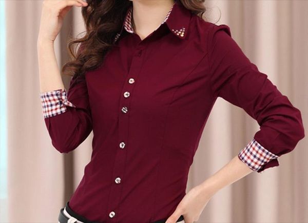 new women's formal autumn professional long-sleeve plus size chiffon blouse shirts basic shirt, White
new women's formal autumn professional long-sleeve plus size chiffon blouse shirts basic shirt, White
