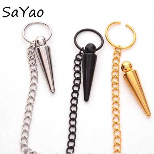 1 piece stainless steel hoop earring spike tassel tragus ear piercing jewelry men women gift1, Golden;silver
1 piece stainless steel hoop earring spike tassel tragus ear piercing jewelry men women gift1, Golden;silver