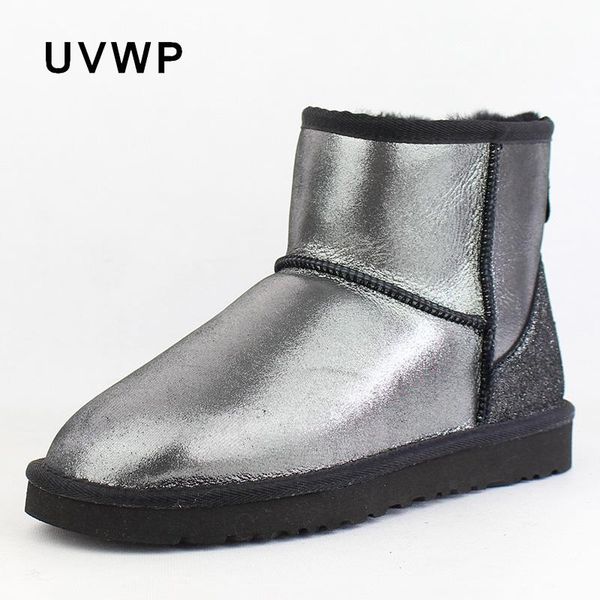 women snow boots warm winter boots genuine sheepskin leather 100% natural fur women wool ankle shoes, Black
women snow boots warm winter boots genuine sheepskin leather 100% natural fur women wool ankle shoes, Black
