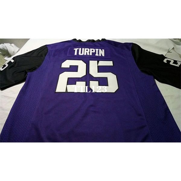 men #25 purple kavontae turpin tcu horned frogs alumni college jersey or custom any name or number jersey, Black
men #25 purple kavontae turpin tcu horned frogs alumni college jersey or custom any name or number jersey, Black