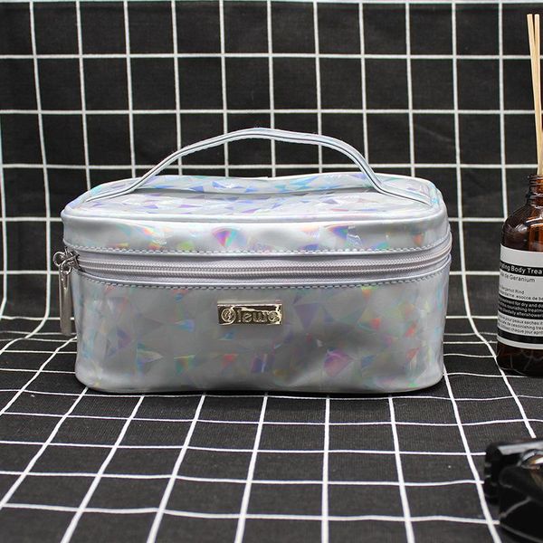cosmetic bags & cases usoul womens fashion laser silver girls portable makeup case zipper box storage bag pouch travel organizer purse
cosmetic bags & cases usoul womens fashion laser silver girls portable makeup case zipper box storage bag pouch travel organizer purse