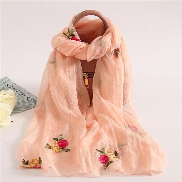 embroidery silk scarves for women 2020 new fashion floral print shawls and wraps thin long pashmina lady neck scarf hijab femme bbyrqh, Blue;gray
embroidery silk scarves for women 2020 new fashion floral print shawls and wraps thin long pashmina lady neck scarf hijab femme bbyrqh, Blue;gray