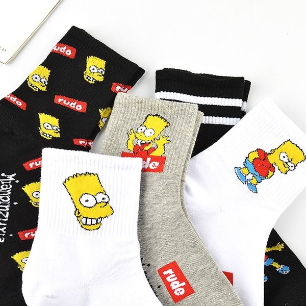 uvugg осень и средний средний зима новый simpson мужские носки cottonstyle середины икры творческий хип-хоп мужской fydfh носки модный, Black
uvugg осень и средний средний зима новый simpson мужские носки cottonstyle середины икры творческий хип-хоп мужской fydfh носки модный, Black