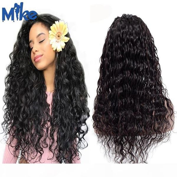 150% density natural black 100% human hair brazilian water wave full lace wig, Black;brown
150% density natural black 100% human hair brazilian water wave full lace wig, Black;brown