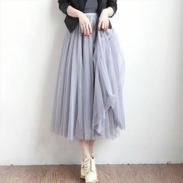 2020 autumn winter elegant women long midi skirt korean fashion ladies elastic high waist tulle mesh pleated tutu skirt female, Black
2020 autumn winter elegant women long midi skirt korean fashion ladies elastic high waist tulle mesh pleated tutu skirt female, Black