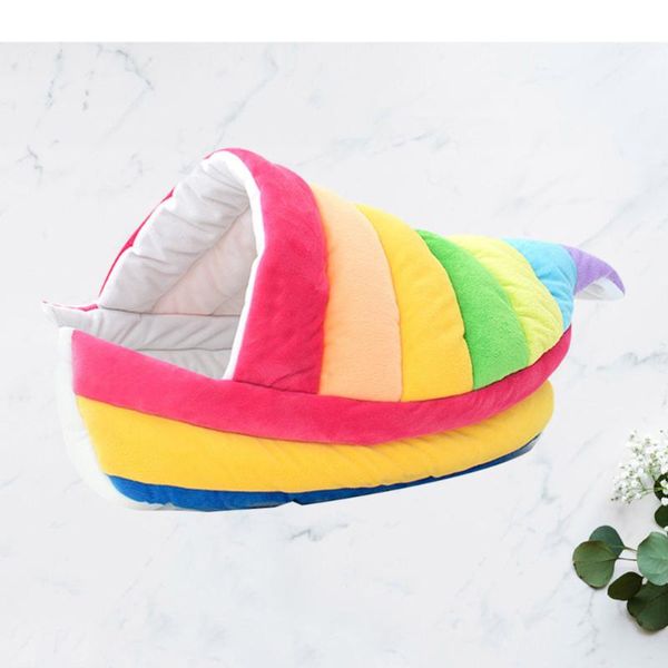 four seasons general pet nest creative colorful rainbow boat cat sleeping house adorable pet home
four seasons general pet nest creative colorful rainbow boat cat sleeping house adorable pet home