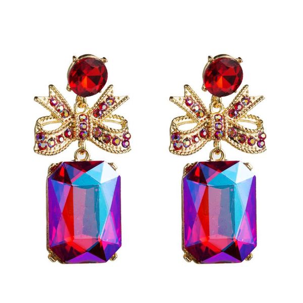 stud geometric rhinestone bowknot earrings high-quality fashion colorful crystal jewelry accessories for women, Golden;silver
stud geometric rhinestone bowknot earrings high-quality fashion colorful crystal jewelry accessories for women, Golden;silver
