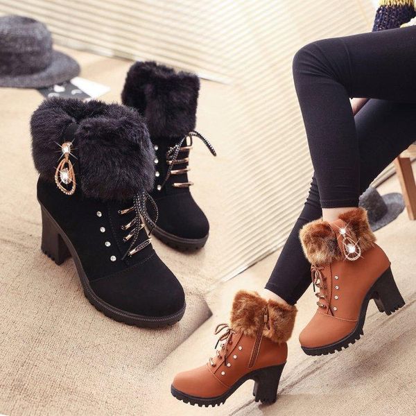 зимние сапоги женская обувь женщина boots снег голеностопного мода удобная теплая высокий каблук 2020winter новый толстые теплый 35-41, Black
зимние сапоги женская обувь женщина boots снег голеностопного мода удобная теплая высокий каблук 2020winter новый толстые теплый 35-41, Black