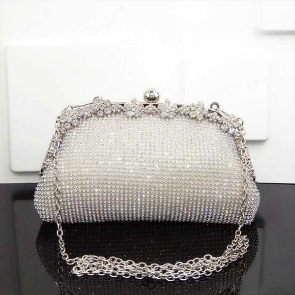 new diamonds evening bag silver wedding bags for bride women messenger party handbag elegant clutch
new diamonds evening bag silver wedding bags for bride women messenger party handbag elegant clutch