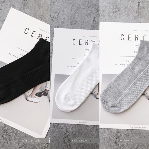 men's spring and summer combed boat cotton pure color boat light short socks casual socks tevod, Black
men's spring and summer combed boat cotton pure color boat light short socks casual socks tevod, Black