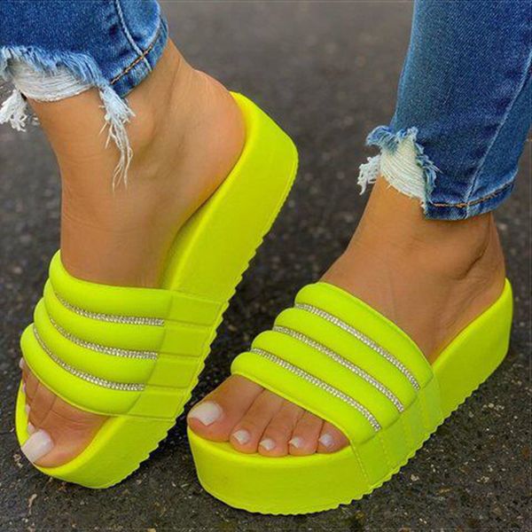2020 sandals women's with flat shoes soft background women fashion jump beach female chaussure o8jj, Black