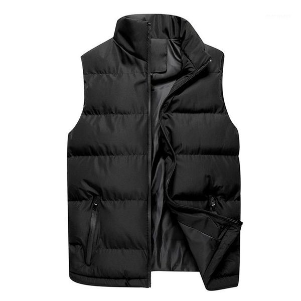 men's vests autumn and winter mens quality thick warm standing collar plus size solid color jacket1, Black;white
men's vests autumn and winter mens quality thick warm standing collar plus size solid color jacket1, Black;white