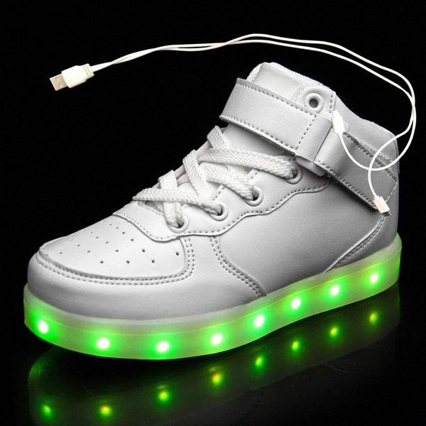 size 25-46 kids led usb charging glowing sneakers children hook loop fashion luminous shoes for girls boys sneakers with light #1d7s
size 25-46 kids led usb charging glowing sneakers children hook loop fashion luminous shoes for girls boys sneakers with light #1d7s