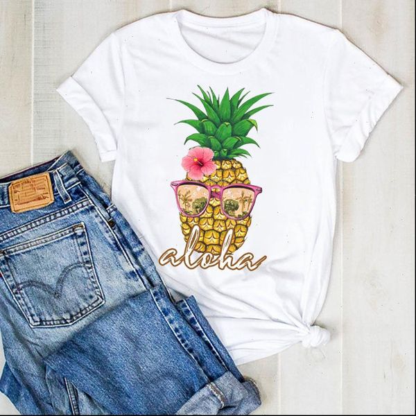 women lady pineapple flower 90s fashion beach ladies summer t tee tshirt womens female shirt clothes graphic t shirt, White
women lady pineapple flower 90s fashion beach ladies summer t tee tshirt womens female shirt clothes graphic t shirt, White