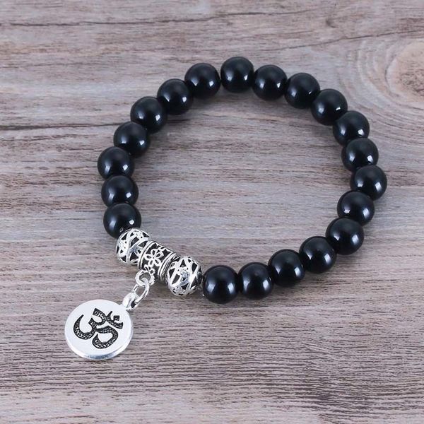 factory price fashion natural stone beads matte onyx woven bracelet bangles healing balance prayer for women men jewelry, Black
factory price fashion natural stone beads matte onyx woven bracelet bangles healing balance prayer for women men jewelry, Black