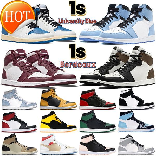 mens 1 high og basketball shoes 1s bordeaux university blue dark mocha bred shadow unc twist seafoam men women sneakers trainers c
mens 1 high og basketball shoes 1s bordeaux university blue dark mocha bred shadow unc twist seafoam men women sneakers trainers c