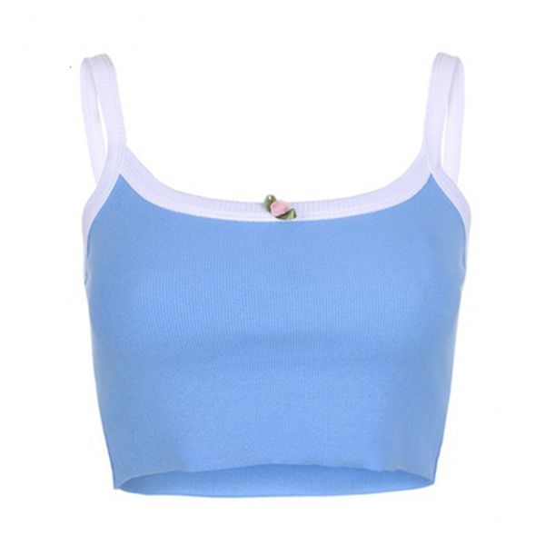 2021 new vintage all-match white edge blue ribbons elastic tight cotton t-shirts spaghetti handles female a98e
2021 new vintage all-match white edge blue ribbons elastic tight cotton t-shirts spaghetti handles female a98e