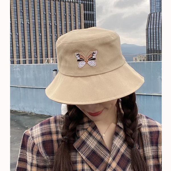 summer ladies bucket hat butterfly embroidered foldable flat bottom summer fishing fisherman fashion hat hip-hop, Blue;gray
summer ladies bucket hat butterfly embroidered foldable flat bottom summer fishing fisherman fashion hat hip-hop, Blue;gray
