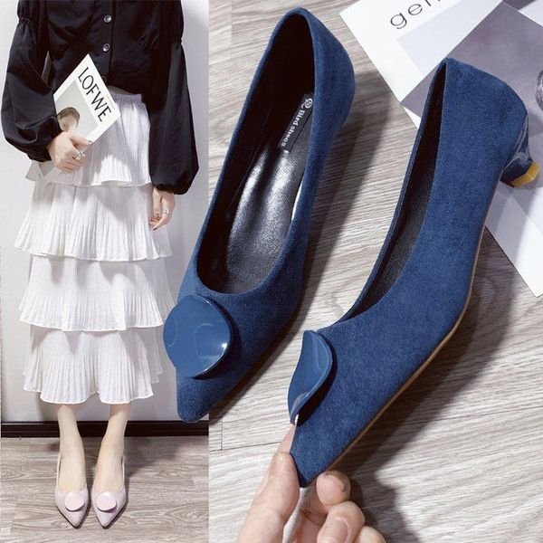 women mules new thin heel low heels pointed woman shoes ladies pu suede retro summer footwear maggie's walker, Black 
women mules new thin heel low heels pointed woman shoes ladies pu suede retro summer footwear maggie's walker, Black