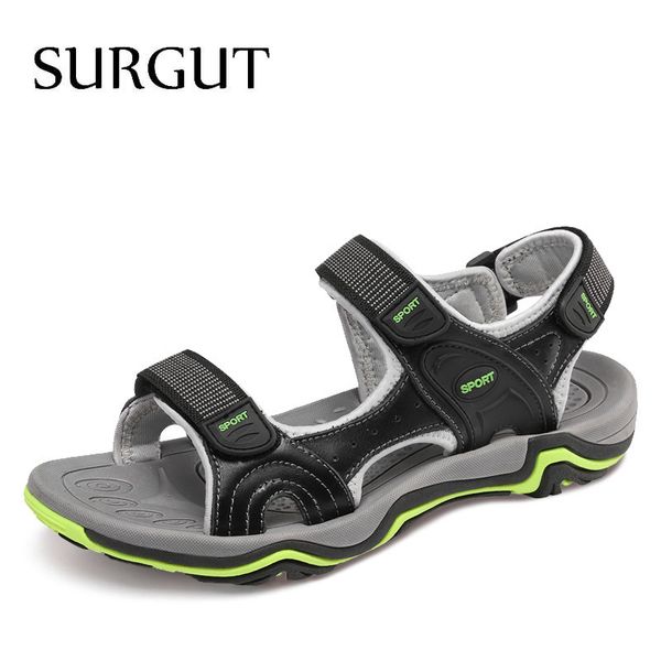 surgut summer men sandals hook&loop men's summer shoes 2020 fashion waterproof casual sandals beach walking shoes size 35~46 t200420, Black
surgut summer men sandals hook&loop men's summer shoes 2020 fashion waterproof casual sandals beach walking shoes size 35~46 t200420, Black