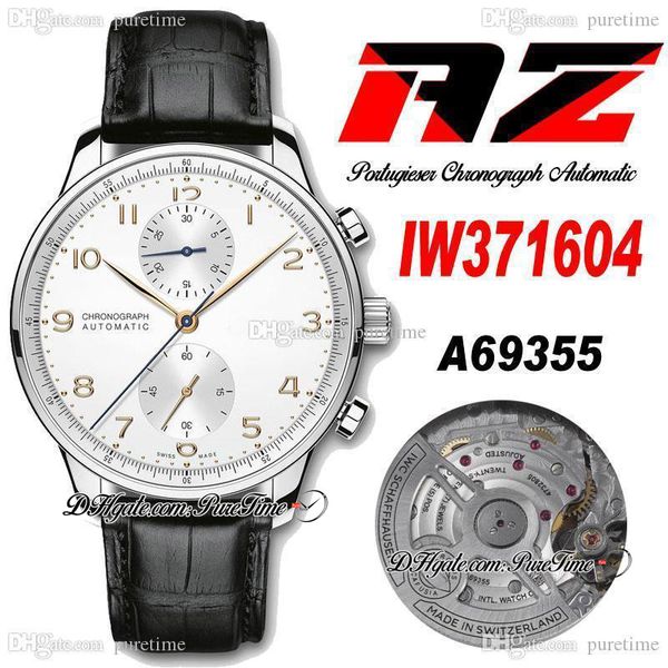 azf iw37160 a69355 automatic chronograph mens watch steel case silver dial gold markers brown leather strap satch super edition puretime a1, Slivery;brown
azf iw37160 a69355 automatic chronograph mens watch steel case silver dial gold markers brown leather strap satch super edition puretime a1, Slivery;brown