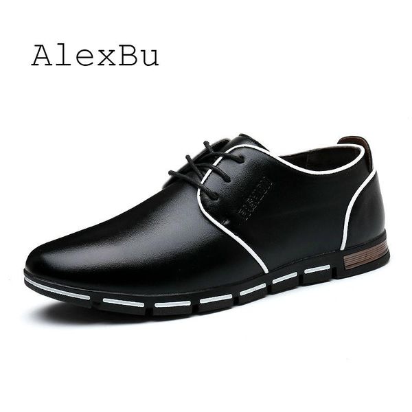 alexbu autumn man leather shoes classic lace up fashion casual shoes man social dress shoe spring breathable, Black
alexbu autumn man leather shoes classic lace up fashion casual shoes man social dress shoe spring breathable, Black