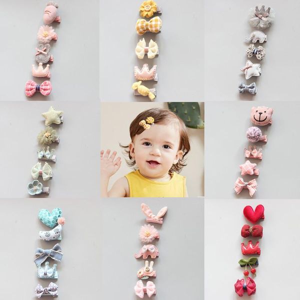 hair accessories 5 pcs/set cartoon born clips animal bow flower hairpins for baby girls hairclips kids barrettes fashion, Slivery;white
hair accessories 5 pcs/set cartoon born clips animal bow flower hairpins for baby girls hairclips kids barrettes fashion, Slivery;white