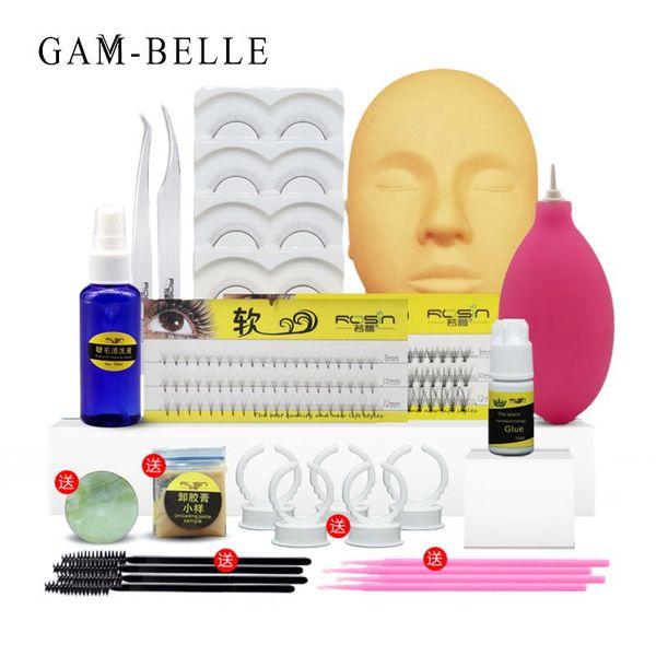 false eyelashes 15pcs grafting set extension kit for starter with 6 trays glue remover sticker cosmetic bag
false eyelashes 15pcs grafting set extension kit for starter with 6 trays glue remover sticker cosmetic bag