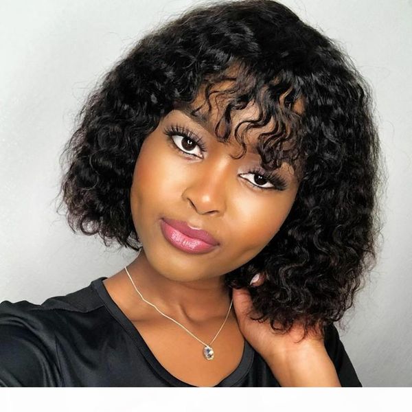 curly bob wig indian human hair wig with bangs full end pixie cut short bob human hair wigs 8-16 inch, Black;brown
curly bob wig indian human hair wig with bangs full end pixie cut short bob human hair wigs 8-16 inch, Black;brown