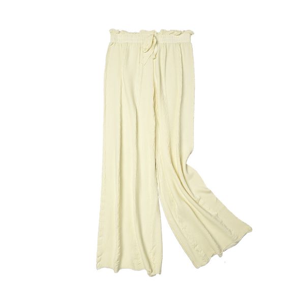 2021 new spring summer drawstring women flat knit casual loose wide leg pants female long trousers high waist ol clothing 2p1q, Black;white
2021 new spring summer drawstring women flat knit casual loose wide leg pants female long trousers high waist ol clothing 2p1q, Black;white