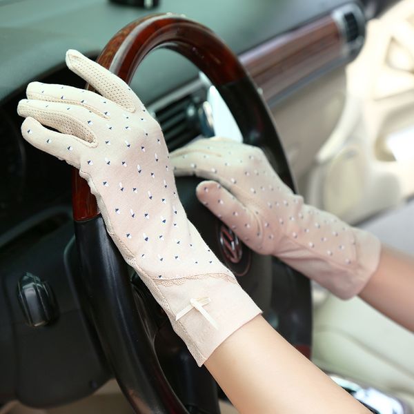 women' mid-long style driving sunscreen summer slip-proof touch screen breathable cotton gloves, Blue;gray
women' mid-long style driving sunscreen summer slip-proof touch screen breathable cotton gloves, Blue;gray