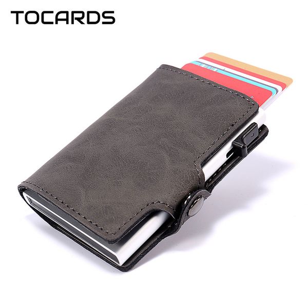 rfid blocking men's smart wallet aluminum metal business id credit card holder slim card case mini cardholder thin wallet for men, Red;black
rfid blocking men's smart wallet aluminum metal business id credit card holder slim card case mini cardholder thin wallet for men, Red;black