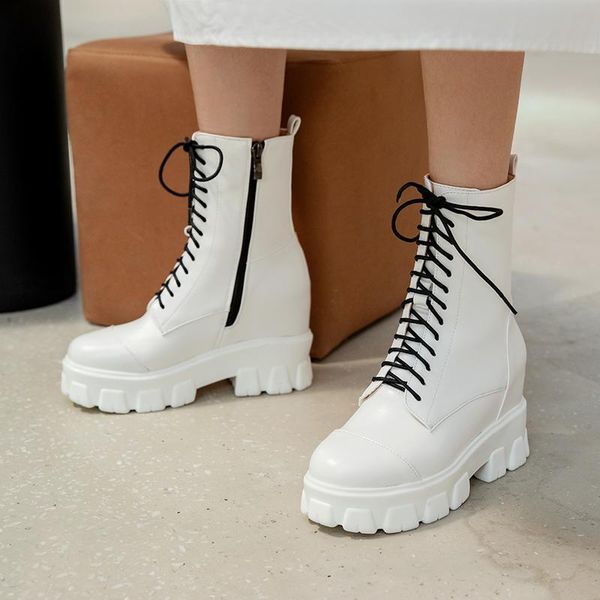 fashion warm snow boots women pu leather shoes for winter woman casual ankle boots motorcycle women's wild women's, Black
fashion warm snow boots women pu leather shoes for winter woman casual ankle boots motorcycle women's wild women's, Black