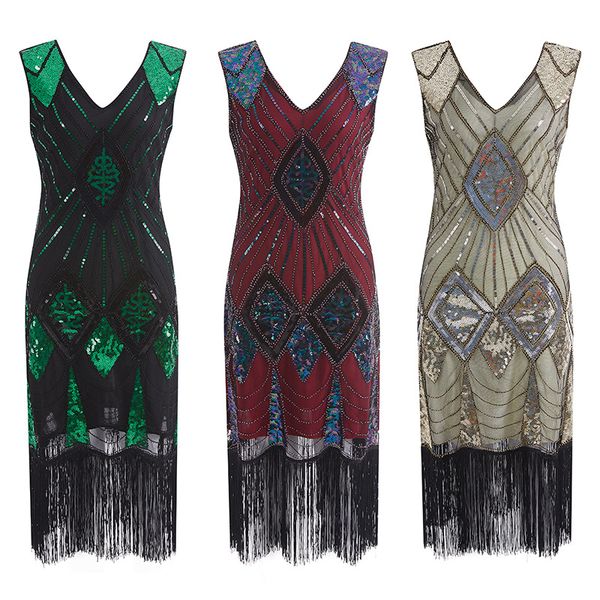 3colors Top Beige Red Green Black Vintage Sequin Embroidery Sexy Prom Club Long Women Cocktail Dresses Party Dresses 9689
3colors Top Beige Red Green Black Vintage Sequin Embroidery Sexy Prom Club Long Women Cocktail Dresses Party Dresses 9689