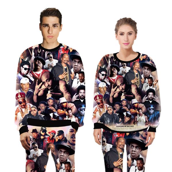 european and american legends of hip-hop men's and women's sweaters street style celebrity printed baseball uniform casual suits s, Gray
european and american legends of hip-hop men's and women's sweaters street style celebrity printed baseball uniform casual suits s, Gray